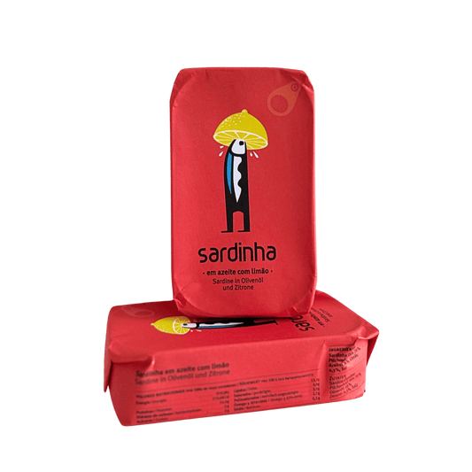 Sardinen | Olivenöl mit Zitrone  | Sardinha | Portugal