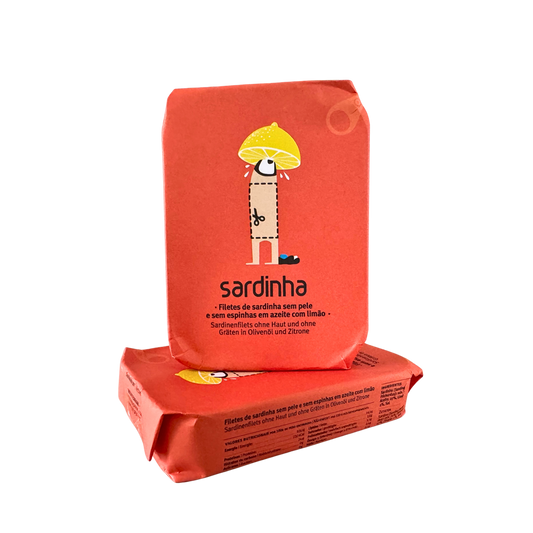 Sardinenfilets in Olivenöl mit Zitrone  | Sardinha | Portugal