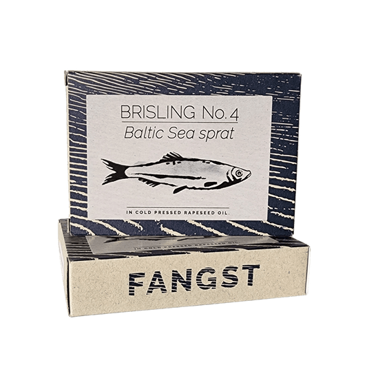 Brisling Nr. 4 | Ostseesprotte | leicht gesalzen und luftgetrocknet | Fangst | København | Dänemark