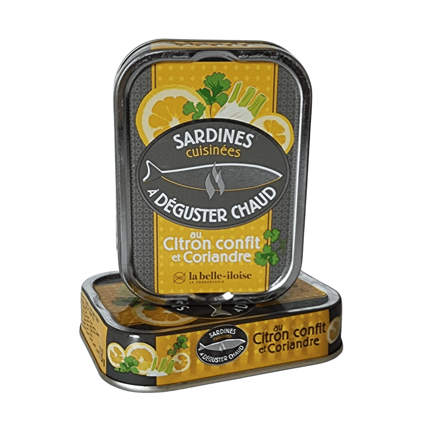 Sardinen | konfierter Zitrone und Koriandergrün | La Belle-Iloise | Quiberon | Frankreich