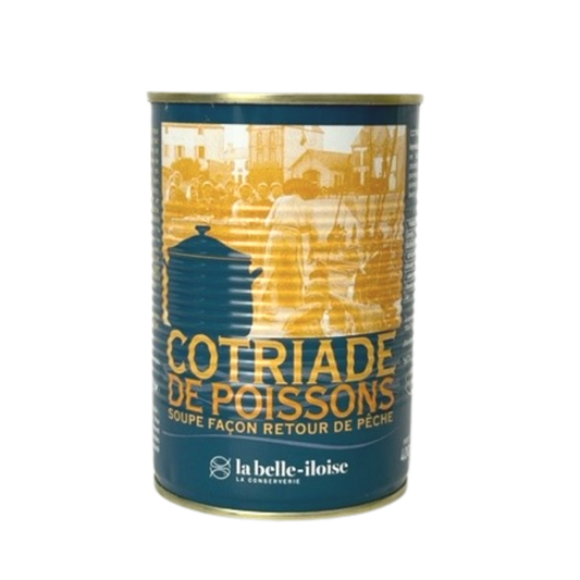Cotriade | Fischsuppe mit verschiedenen Fischstücken | La Belle-Iloise