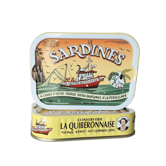 Sardinen mit Petersilie und Knoblauch | La Quiberonnaise | Quiberon | Frankreich